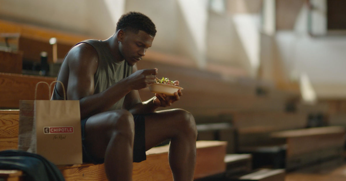 Anthony Edwards feels different with Chipotle 