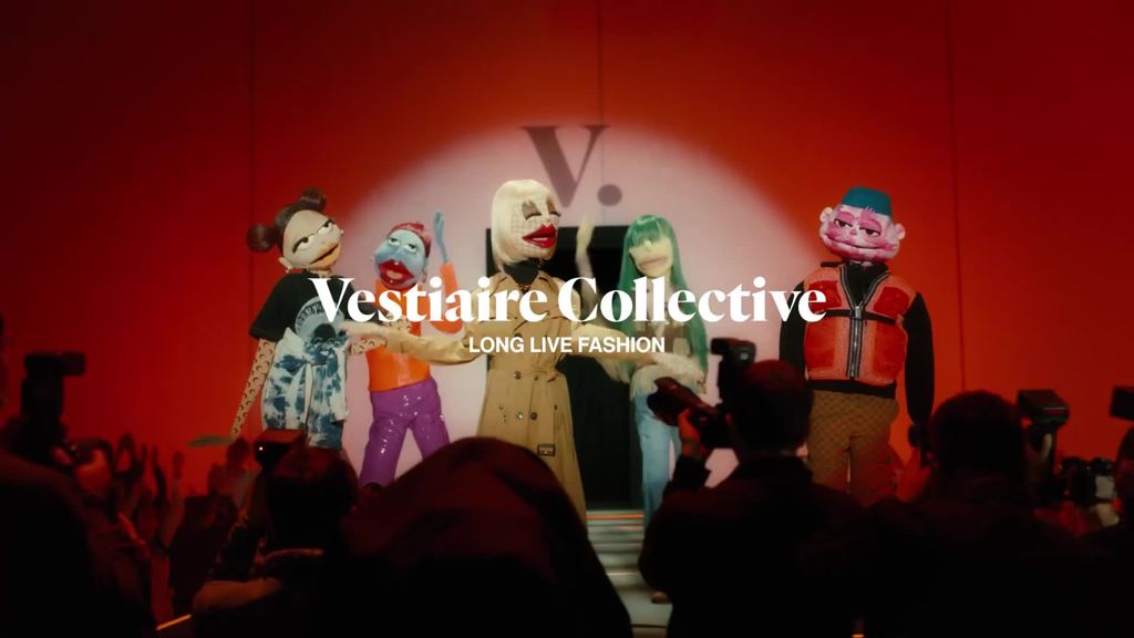 Vestiaire Collective Long Live Fashion print campaign