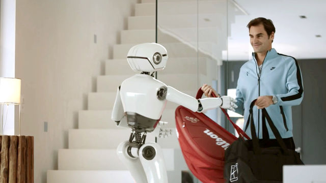 Federer vs Robot