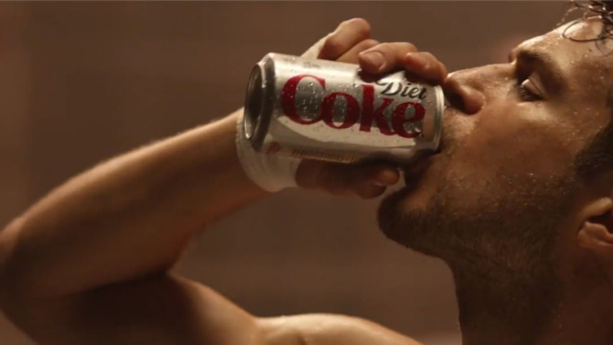 coke diet branding