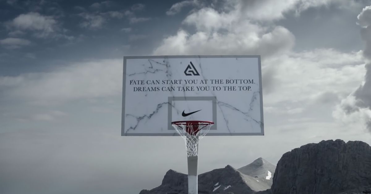 Giannis Antetokounmpo new heights with Nike shots