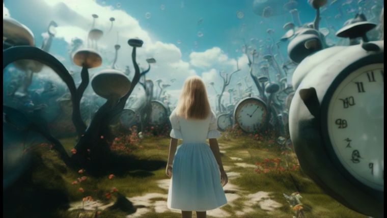 Alice in Wonderland - The Simulation Theory