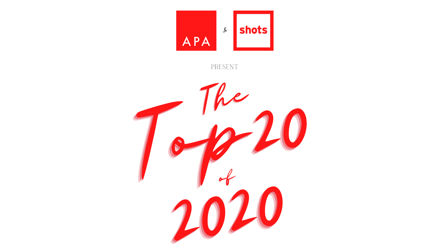 APA & shots' Top 20 of 2020 revealed