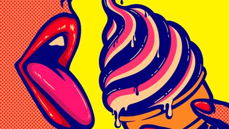 Sensual satisfaction: make them lick the screen