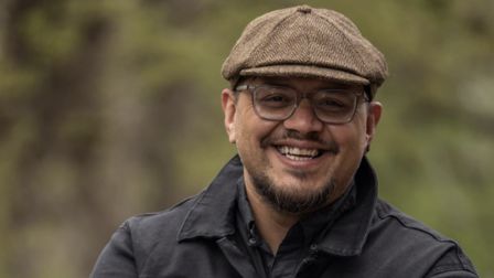 Sterlin Harjo signs with Hungry Man