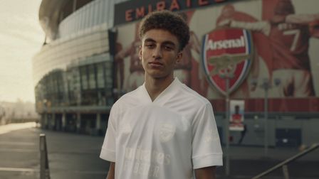 Arsenal and adidas say 'no more red'