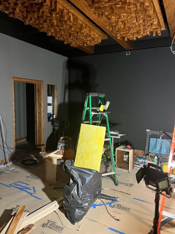 We're building a Dolby Atmos studio!