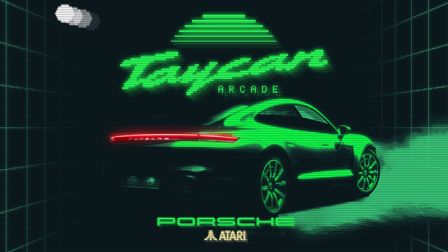 Porsche takes the Taycan to the arcade