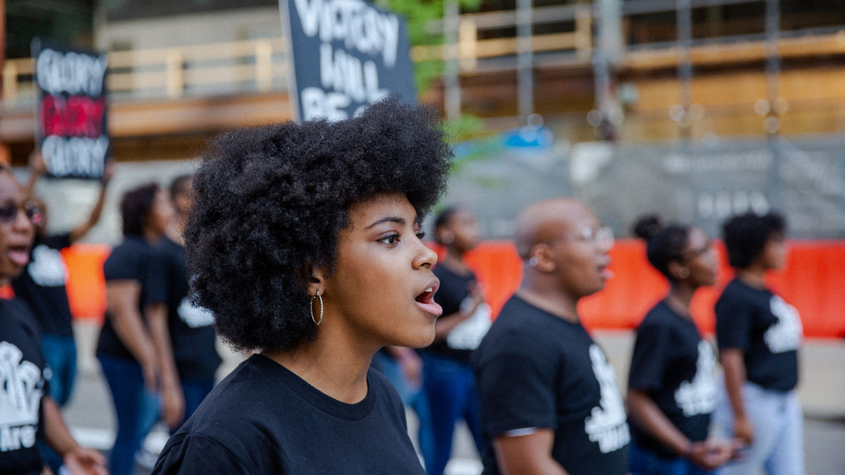 The Detroit Youth Choir Raise Their Voices Shots