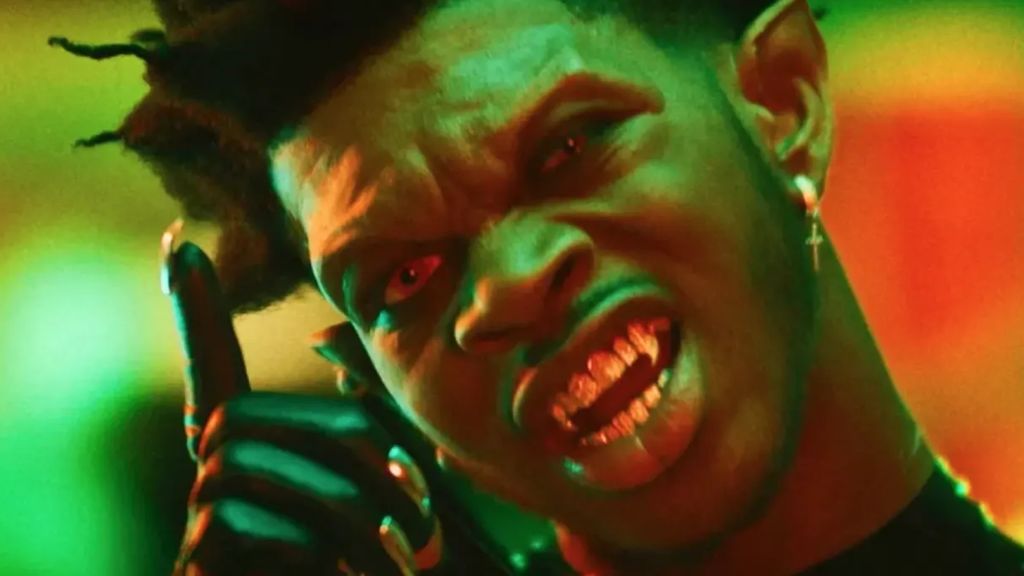 Lil Nas X Loves A Crossover Video Vamp Shots