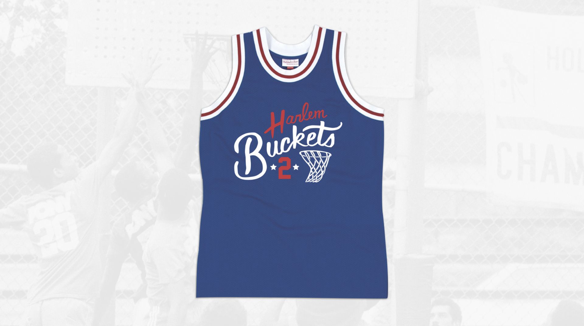 Harlem 2024 buckets jersey