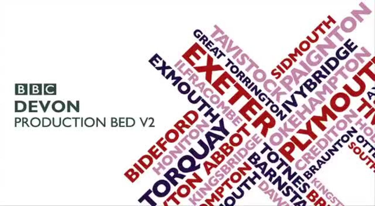 BBC Devon Production V2 BBC Local Radio Curved Arrow