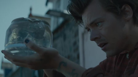 Harry Styles and his watery friend prove there's no one quite like him