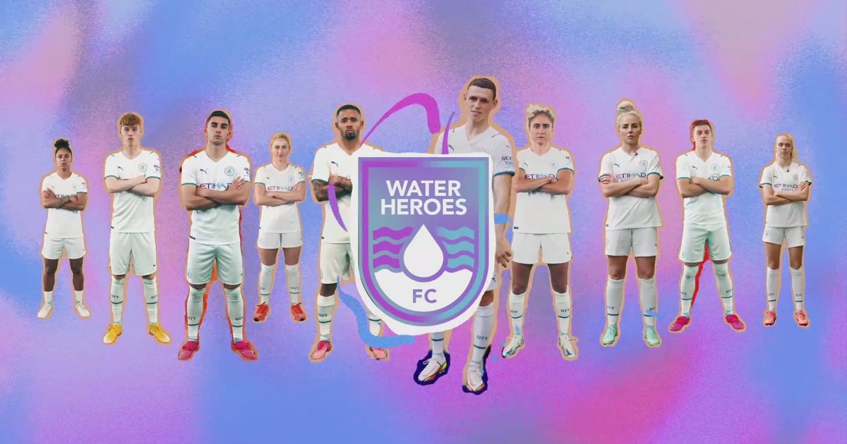 Xylem and Manchester City combine for Water Heroes FC | shots - Shots