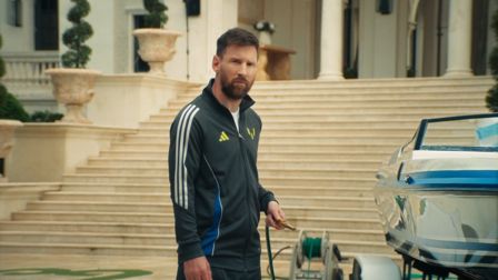 Messi cleans up for adidas